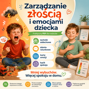 Zarządzanie złością i emocjami dziecka